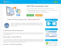 OST File Conversion Tool to Import Outlook OST File into PST File Form