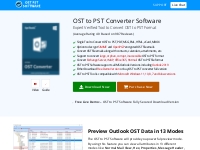 Buy OST to PST Converter Full Version, OST Converter, Best OST to PST 