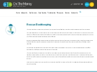 Rescue Bookkeeping | On The Money Bookkeeping