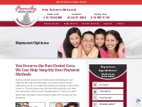 Available Payment Methods | Dentist Ottawa | Family Dental Care