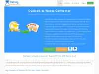 Outlook to Notes Converter   Convert Outlook PST to Lotus Notes NSF
