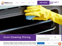 Oven Cleaning Pricing - Ovenhands | Sparkling clean appliances in Suss