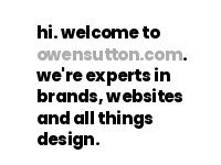 OWENSUTTON.com - Brand and Web Design - Dylunio Graffeg a Gwefannau, Y