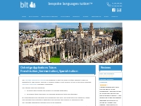  Oxbridge Applications Tutors - Bespoke Languages Tuition (BLT)