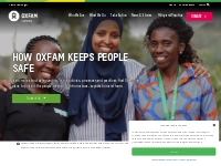 How Oxfam Canada Keeps People Safe - Oxfam Canada