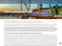 Terms and Conditions - Oxford Lane Capital
