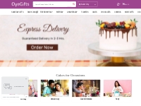 Online Cake Delivery In India | Buy/Send Cakes Online - OyeGifts
