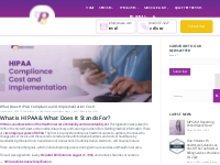 What Does HIPAA Compliance and Implementation Cost?