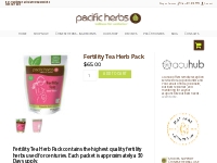 Fertility Tea Herb Pack - Pacific Herbs