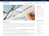 Visa Services - Pacific Educational Consultants