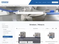 Grinders / Mincers - Primary Processing - Products | Pacific Food Mach