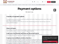 Payment Options - Pacospain