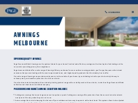 Awnings for Your Melbourne Home | Page Doors   Blinds