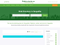 Business Listing in Sargodha, Online Web Store in Sargodha | pakistani