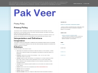 Pak Veer ( News Entertainment Music Movies Celebrity motivational info
