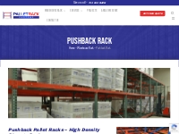 Push Back Pallet Racking Systems | Pallet Rack Systems