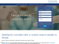Tampa Cosmetic Surgery Lawyer - Palmer | Lopez