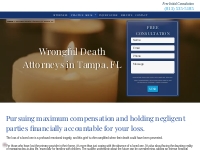 Tampa Wrongful Death Attorneys: Palmer Lopez