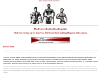 Alan Palmieri Bodybuilding Biography