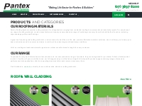 Roofing Materials - Product Range - Pantex Roofing Materials