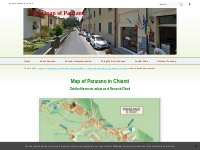 Map of Panzano in Chianti