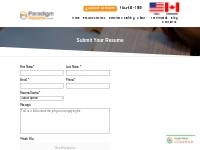 Submit Resume | Paradigm Resume