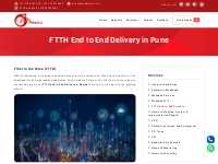 FTTH End to End Delivery Pune | Hinjewadi | Kharadi | 7620279862