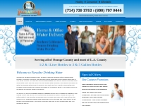 Bottled Water Delivery Service for Home and Office Orange County, CA |