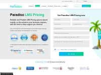 LMS Pricing | How much does Paradiso LMS Cost ?