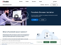 Parallels Browser Isolation