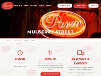 Mulberry Street - Italian Restaurant in Lower Manhattan | Parm Italian