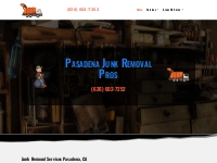 Junk Removal Pasadena Experts | Pasadena Junk Removal Pros