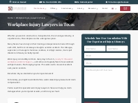 Work Injury Lawyers in Texas | Patino Law Firm