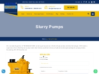 Slurry Pumps Manufacturer | Patni Pump