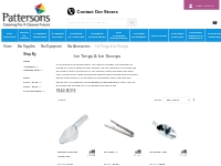 Ice Tongs   Ice Scoops | Bar Accessories| Pattersons