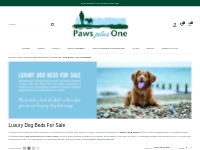 Luxury Dog Beds On Sale In UK | Paws Plus One | Shop Here