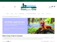 Shop Warm Dog Coats | Warm Dog Jackets online UK | Paws Plus One