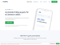 Instant Access | Accelerated Daily Payouts for Marketplace Sellers