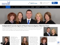Independent Insurance Agents at Payne Insurance Agency: Meet Our Team