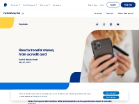 Learn how to transfer money from your credit card | PayPal US