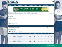 2024 United States Amateur Disc Golf Championship | Professional Disc 
