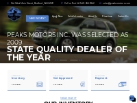 Peaks Motors In Bedford VA Sells Affordable Used Vehicle!
