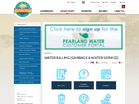   	      Water Billing (Garbage & Water Service) | City of Pearland, T