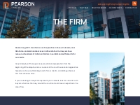  		The Firm - Pearson Legal, P.C.