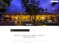 Restaurants in Wattala | Dine & Wine at Pegasus Reef Hotel Wattala