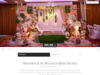Colombo Wedding Hotels | Indoor, Outdoor, Beach Weddings at Pegasus Re