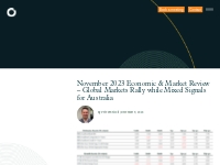 November 2023 Economic   Market Review – Global Markets Rally while Mi