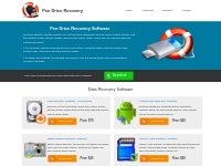 Pen Drive Recovery Software restore memory cards data images file fold
