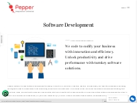 Software Development Company in Delhi NCR, India: Pepper-Designs