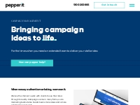 Campaign Management with a Difference and Real Results | pepperit
